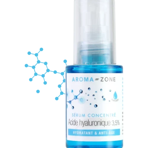 AROMAZONE - Sérum Concentré d'ACIDE HYALURONIQUE 3,5%, 30 ml