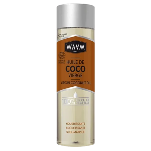 WAAM - HUILE DE COCO - Première Pression à Froid, 75ml