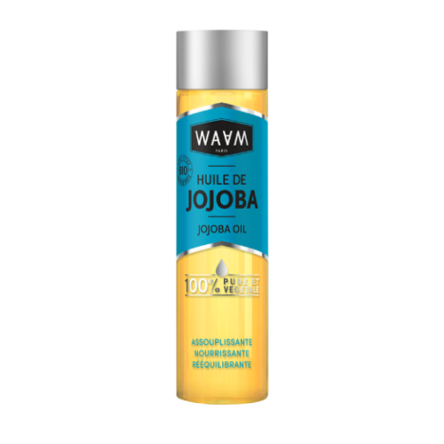 WAAM - HUILE DE JOJOBA BIO - Première Pression à Froid, 75 ml