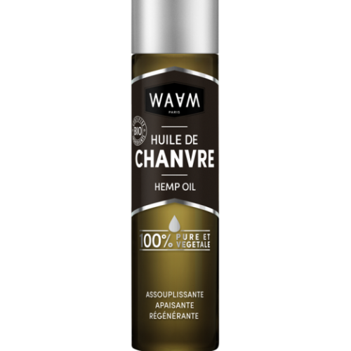 WAAM - Huile de CHANVRE BIO, 75 ml
