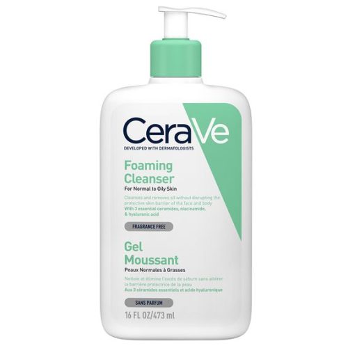 CERAVE - Gel Moussant Peaux Normale à Grasses, 473 ml