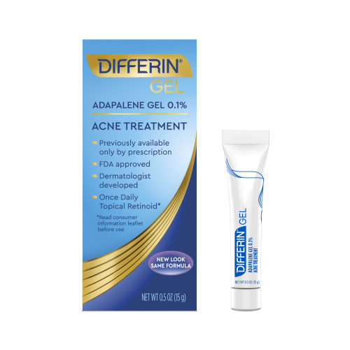 DIFFERIN - Traitement pour l'Acne Adapalene Gel 0.1% , 15g
