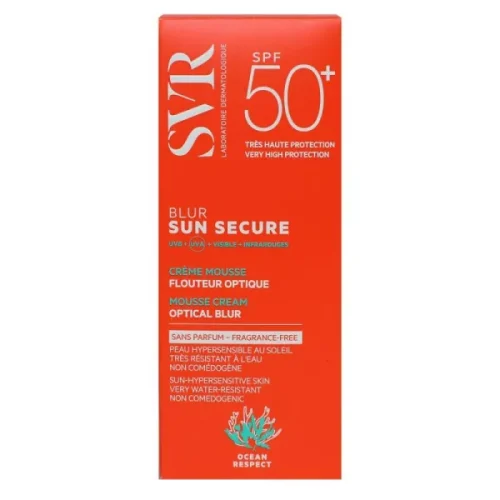 SVR - Crème Solaire Sun Secure Blur Sans Parfum SPF50, 50ml