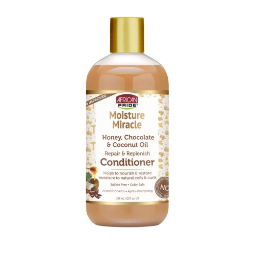 AFRICAN PRIDE - Après Shampoing Nourrissant aux Chocolat, 354ml