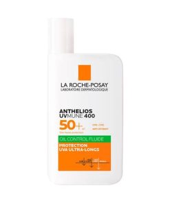 LA ROCHE-POSAY - ANTHELIOS - Fluide Solaire OIL CONTROL, 50ml