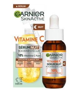 GARNIER - Sérum Nuit Booster d’Éclat Vitamine C pure, 30ml