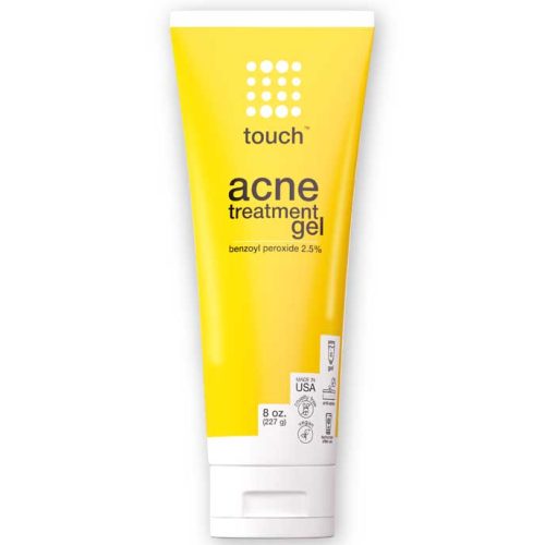 TOUCH - Gel de Traitement de L'acné - Peroxyde de Benzoyle 2,5%, 227g
