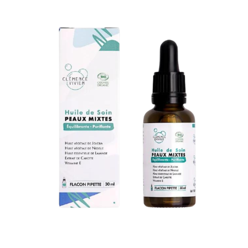 CLEMENCE & VIVIEN - Huile DE Soin Purifiante BIO, 30ml