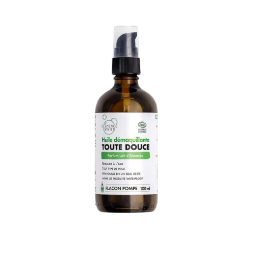 CLEMENCE & VIVIEN - Huile Démaquillante Toute douce Amande BIO, 100ml