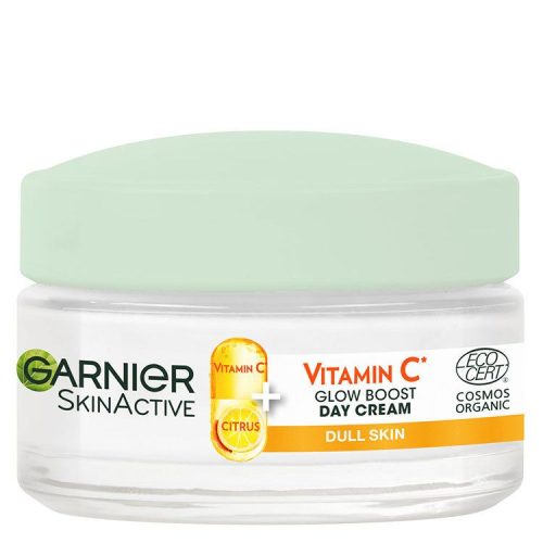 GARNIER - GLOW BOOST - Crème de Jour Hydratante à la Vitamine C, 50ml