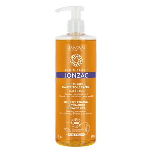 JONZAC - Gel Douche Surgras BIO, 500ml