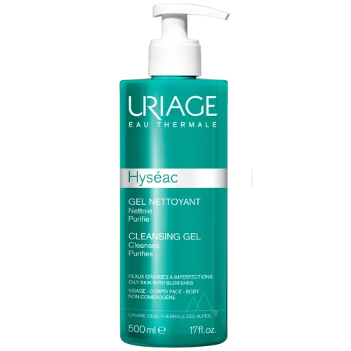 URIAGE - HYSEAC - Gel Nettoyant Purifiant, 500ml
