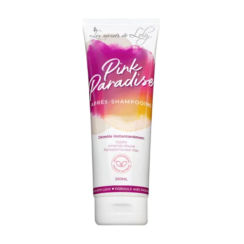 LES SECRETS DE LOLY - Pink Paradise Après Shampoing Ultra Démêlant, 250ml