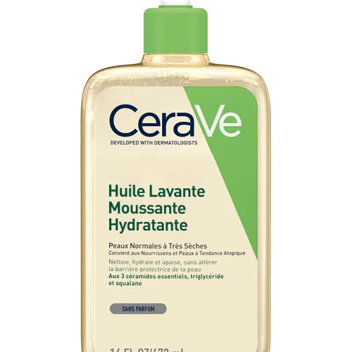 CERAVE - Huile Lavante Moussante Hydratante , 473ml