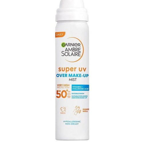 GARNIER – Ambre Solaire Super UV brume visage haute protection solaire SPF 50, 75 ml